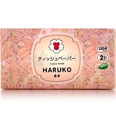 Салфетки-выдергушки бумажные HARUKO с микротиснением  2-х слойные 150л м/у коллекция Суши