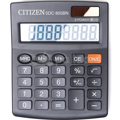 Калькулятор CITIZEN SDC 805-BN