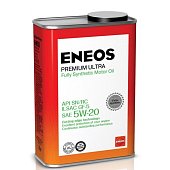 Масло моторное 5W20 SN ENEOS Premium Ultra 1л синтетическое