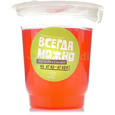 Желе Всегда можно 140г клюква (без сахара)