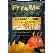 Картофель Фри с панировкой 2,5кг Fry Me