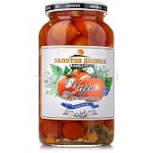 Томаты Золотая Долина 450г Черри Пикантные с чесночком