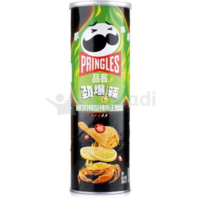 Чипсы Pringles 110г лимон/краб