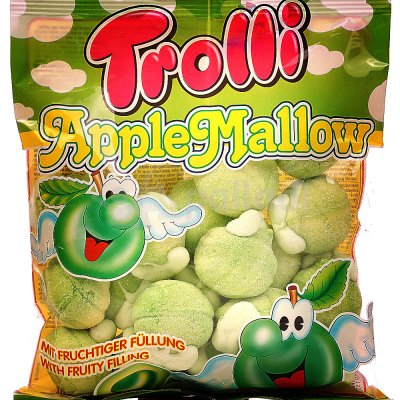 Зефир MarshmallowS Trolli 150г Яблочный аромат