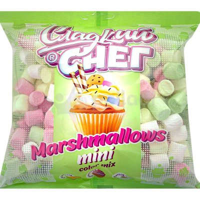 Зефир MarshmallowS 100г мини цветные