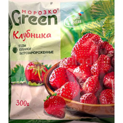 Морозко Green Клубника 300г