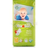 Трусики-подгузники YOKO SUN ECO для детей M 6-10кг 48шт
