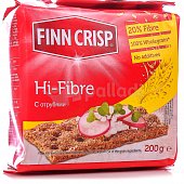 Хлебцы Finn Crisp 200г ржаные с отрубями