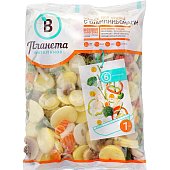 Планета витаминов Овощи для жарки с шампиньонами 1кг 1/10