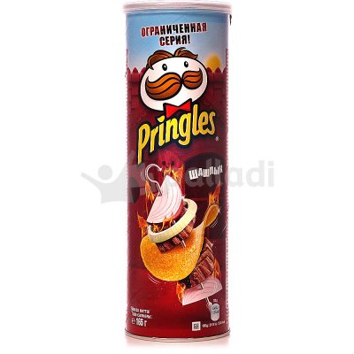 Чипсы Pringles 165г  шашлык