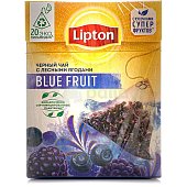 Чай Липтон 20 пирамидок Blue Fruit