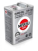 Масло моторное 5W30 ACEA C3-10 MITASU EURO DIESEL LL 4л синтетическое
          Артикул: MJ-210/4