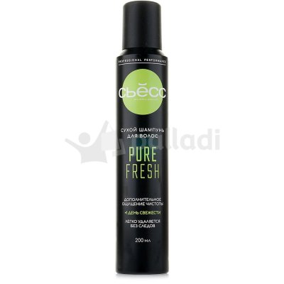 Шампунь сухой Сьёсс Pure Fresh для волос 200мл