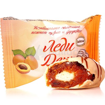 Конфеты Акконд Леди День курага 250г