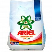 Стиральный порошок ARIEL Чистота Deluxe Color 1.5кг