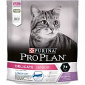 Корм Purina Pro Plan 400г для кошек с чувствительным пищеварением сташе 7лет индейка