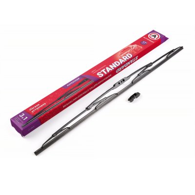 Щетка стеклоочистителя AUTOPROFI каркасная., разм. 18" (450мм)
          Артикул: STD-18