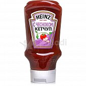 Кетчуп Heinz 460г с чесноком (перевертыш) п/бут