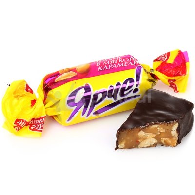 Конфеты Яшкино Ярче с арахисом 200г