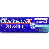Зубная паста BLEND-A-MED 3D White Нежная мята 75мл