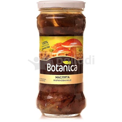 Грибы Ботаника Маслята 370г ст/б