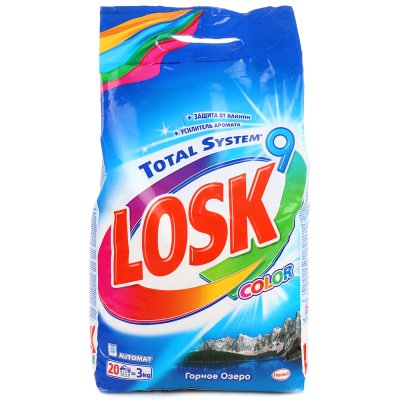 Стиральный порошок Losk Color 3кг Горное озеро