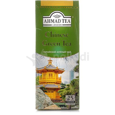 Чай Ахмад 25пак китайский зелёный