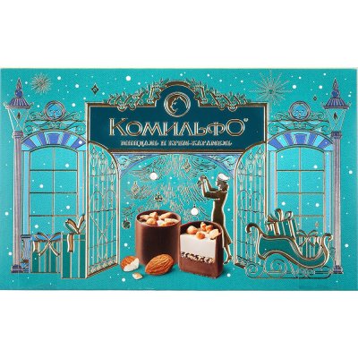 Конфеты Комильфо 116г миндаль
