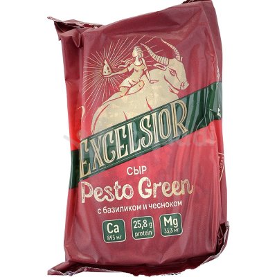 Сыр Песто Грин Excelsior 180г 45%