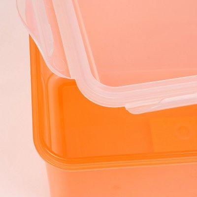 Контейнер для холодильника и СВЧ SMART LOCK 1,6л  С11293 оранжевый