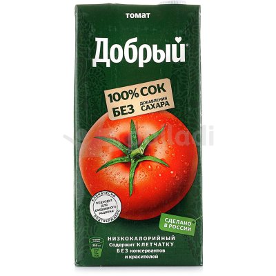 Сок Добрый 2л Томат 