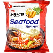 Лапша Seafood Ramyun 125г со вкусом морепродуктов