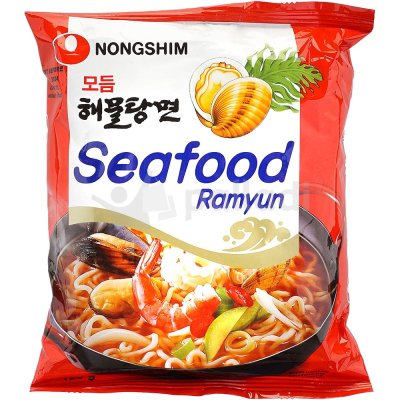 Лапша Seafood Ramyun 125г со вкусом морепродуктов