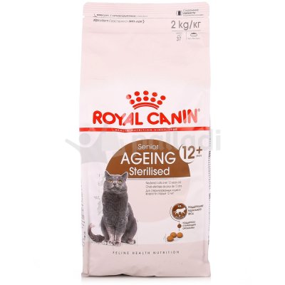 Royal Canin Senior Ageing Корм для стерилизованных кошек в возрасте старше 12 лет 2кг