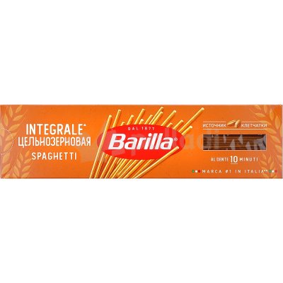 Макаронные изделия Barilla 450г Спагетти цельнозерновые