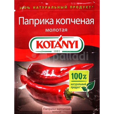KOTANYI 25г Паприка копченая молотая