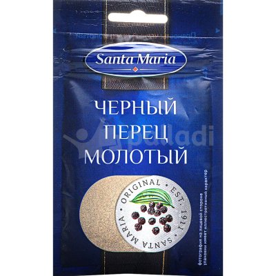 Santa Maria Перец черный молотый 16г 