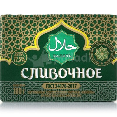 Спред растительно-жировой Халяль 180г 72,5%