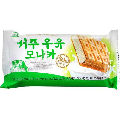 Мороженое Seoju milk monaka 140мл бисквит