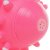 Игрушка для собак мяч для регби с шипами 8см розовый