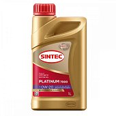 Масло моторное 0W20 SP/GF-6A SINTEC PLATINUM 7000 1л синтетическое
          Артикул: 600162