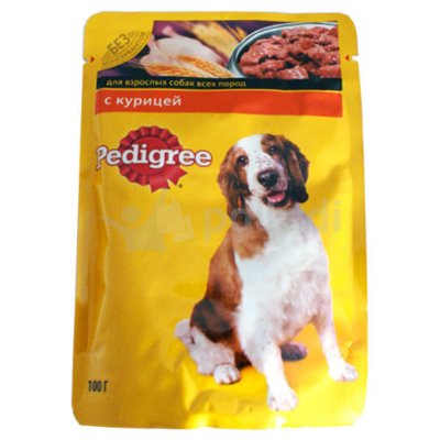 Корм для собак Pedigree 100г курица в соусе