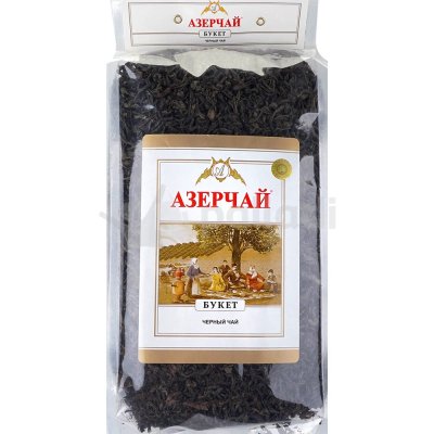 Чай Азерчай 1000г Букет черный  