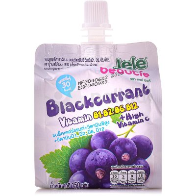 Желе Бьюти 150г с соком черной смородины+витамины В1,В2,В6,В12