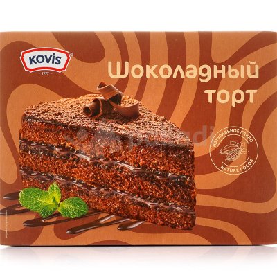 Торт бисквитный Covis 240г шоколадный