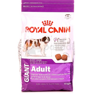 Royal Canin Giant Adult Корм для взрослых собак в возрасте 18-24 месяцев и старше 4кг
