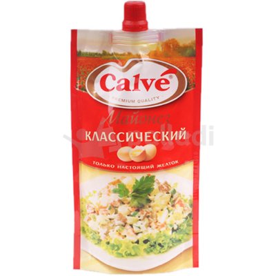 Срок до 24.03.19г Майонез Calve 200г классический