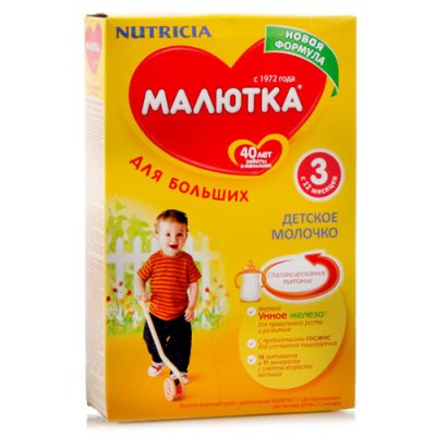 Молочная смесь Малютка 350г №3  