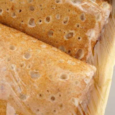 Блины Сытый папа с клубникой 200г