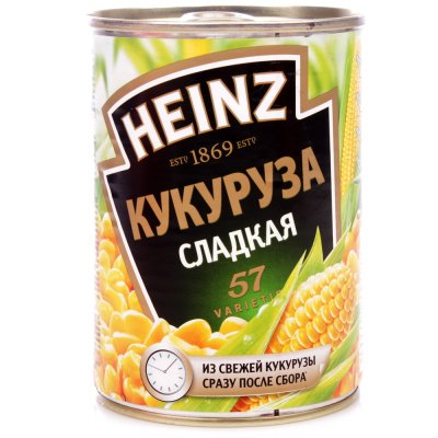 Кукуруза HEINZ 390г сладкая